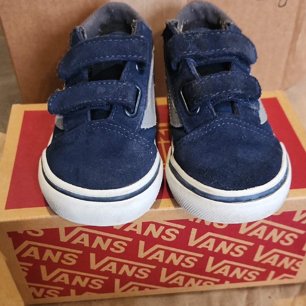 Vans Kids Dark Blue Sneakers